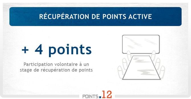 Stage volontaire de récupération de points