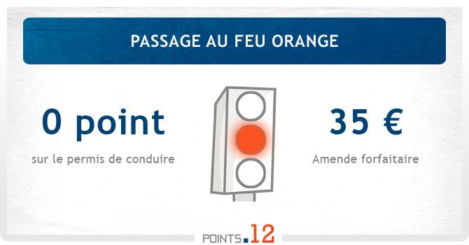 Passer au feu orange